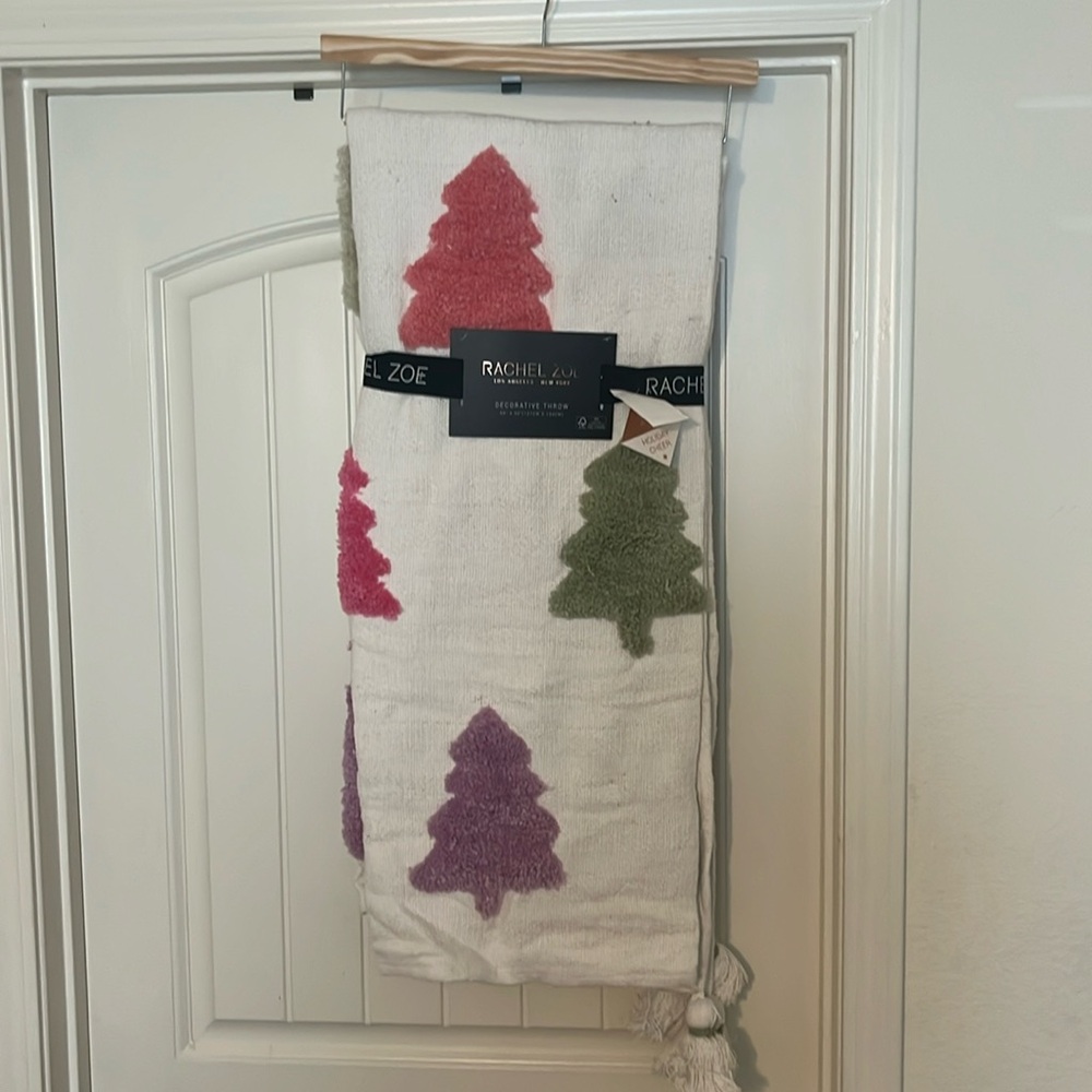 Rachel Zoe Viral Christmas Tree Blanket
